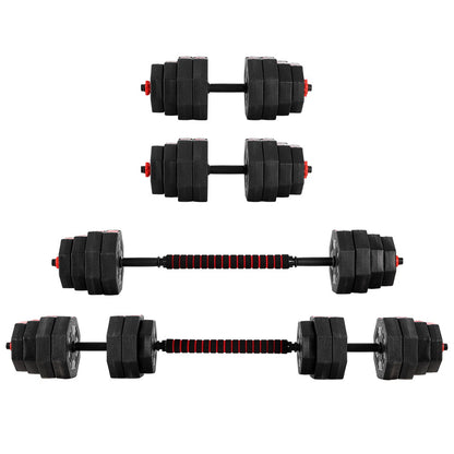 Everfit 40kg Dumbbells Barbell Set Adjustable Dumbbell Weight Lifting