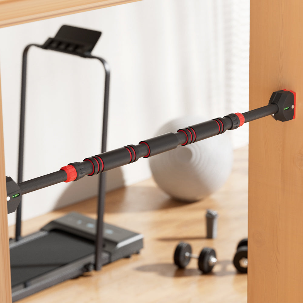 Everfit Pull Up Bar 70CM-95CM Doorway Chin Up Horizontal Bar Gym