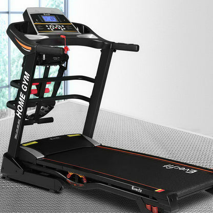 Everfit Treadmill Electric Home Gym Fitness Excercise Machine w/ Massager 480mm