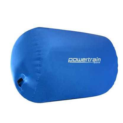 Powertrain Sports Inflatable Gymnastics Air Barrel Exercise Roller 120 x 75cm