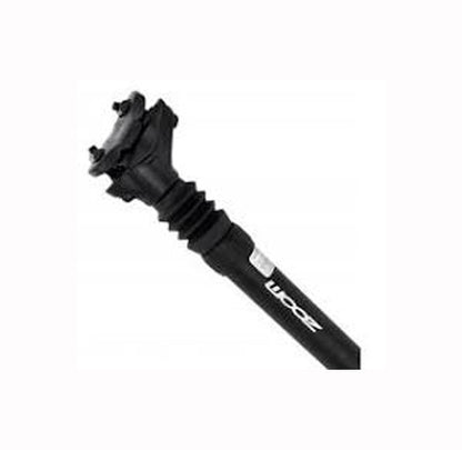 ZOOM Suspension Mountain MTB Road Bike Bicycle Seatpost Seat Shock Absorber Post Black Light Weight Aluminium