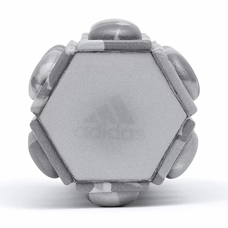 Adidas Mini Textured Foam Roller Recovery Gym Fitness Sport Physio - Grey Camo