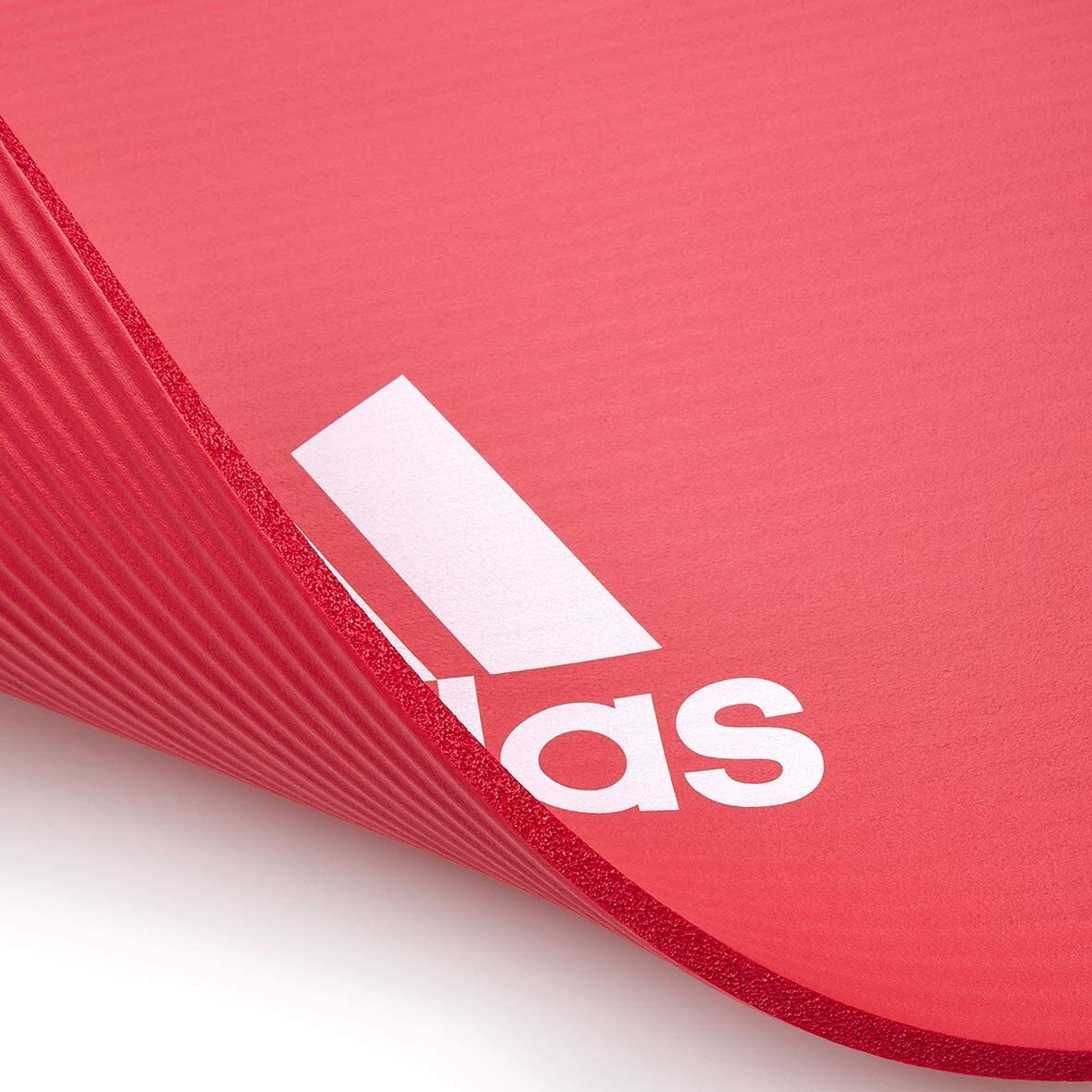 Adidas Fitness Mat 7mm Exercise Training Floor Gym Yoga Judo Pilates - Red