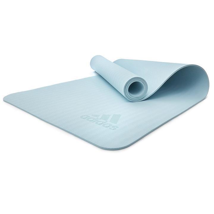 Adidas Premium Yoga Mat 5mm Non Slip Gym Exercise Fitness Pilates Workout Pad