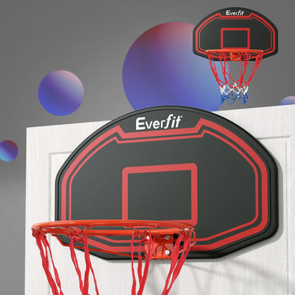 Everfit 38" Basketball Hoop Backboard Door Wall Mounted Ring Net Sports Kids