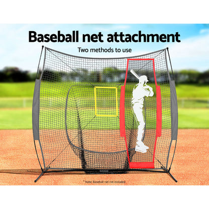 Everfit Baseball Net Pitching Kit with Stand Softball Training Aid Rebound Net