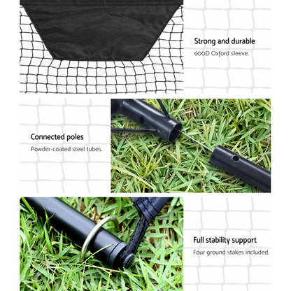 Everfit Football Soccer Net Portable Goal Net Rebounder Sports Training