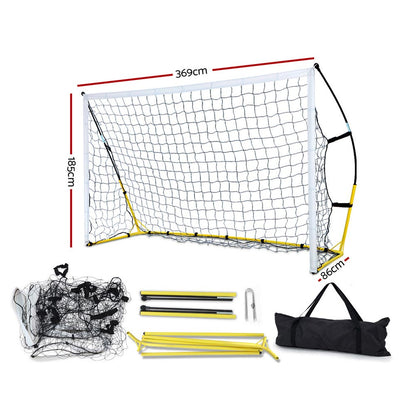 Everfit Football Soccer Net Portable Goal Net Rebounder Sports Training