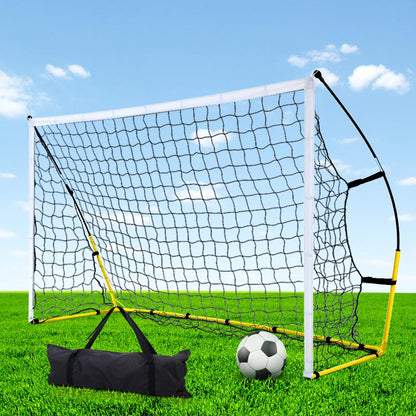 Everfit Football Soccer Net Portable Goal Net Rebounder Sports Training