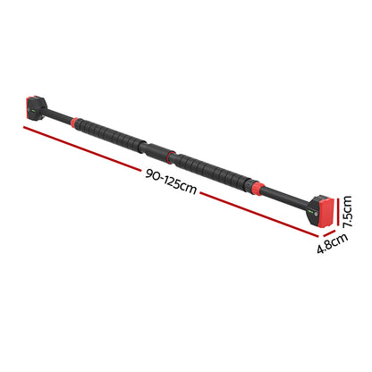 Everfit Pull Up Bar Doorway Chin Up Horizontal Bar Gym