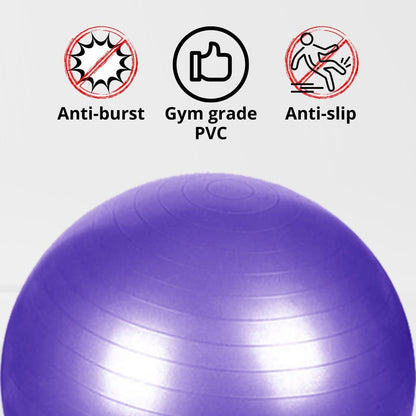 VERPEAK Yoga Ball 55cm (Red) FT-YB-102-SD