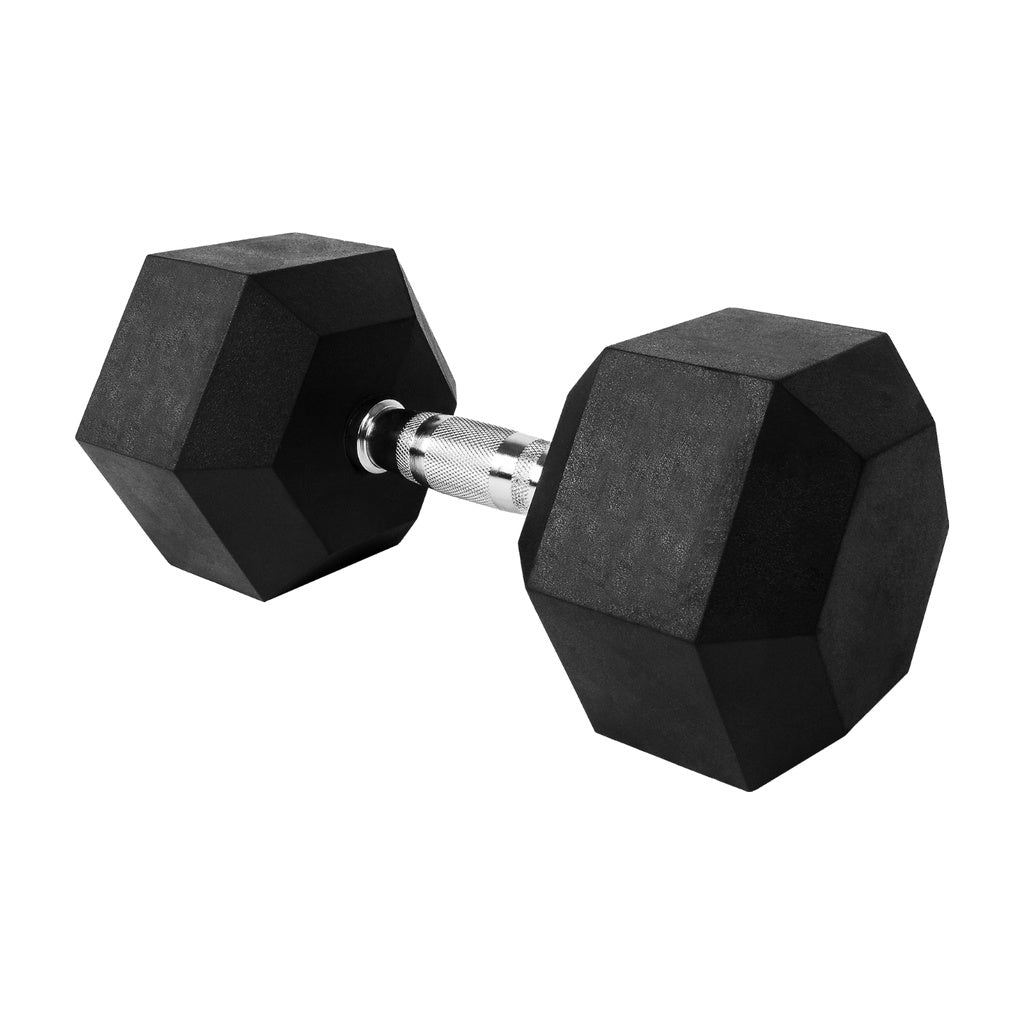 Verpeak Rubber Hex Dumbbells 27.5kg - VP-DB-111