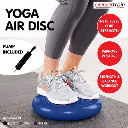 Powertrain Yoga Stability Disc Home Gym Pilates Balance Trainer