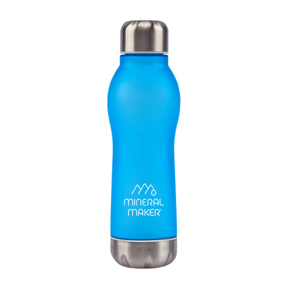 Mineral Maker MORBIDO Alkaline Filter Water Bottle + a Mineral Stone Pouch