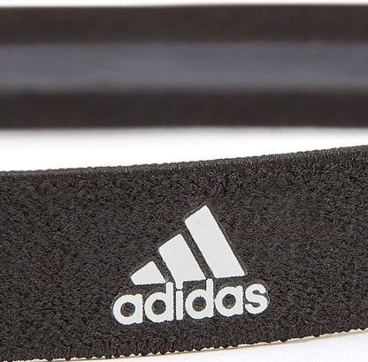 Adidas 3-Pack Sports Hair Bands Taining Stretch Headband